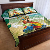 Aloha Hawaii It's 5 o'clock Somewhere Quilt Bed Set - Polynesian Pride