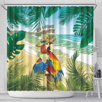 Aloha Hawaii It's 5 o'clock Somewhere Shower Curtain - Polynesian Pride
