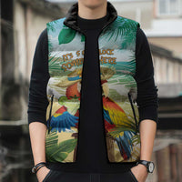 Aloha Hawaii It's 5 o'clock Somewhere Sleeveless Puffer Jacket - Polynesian Pride