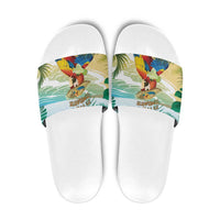 Aloha Hawaii It's 5 o'clock Somewhere Slide Sandals - Polynesian Pride