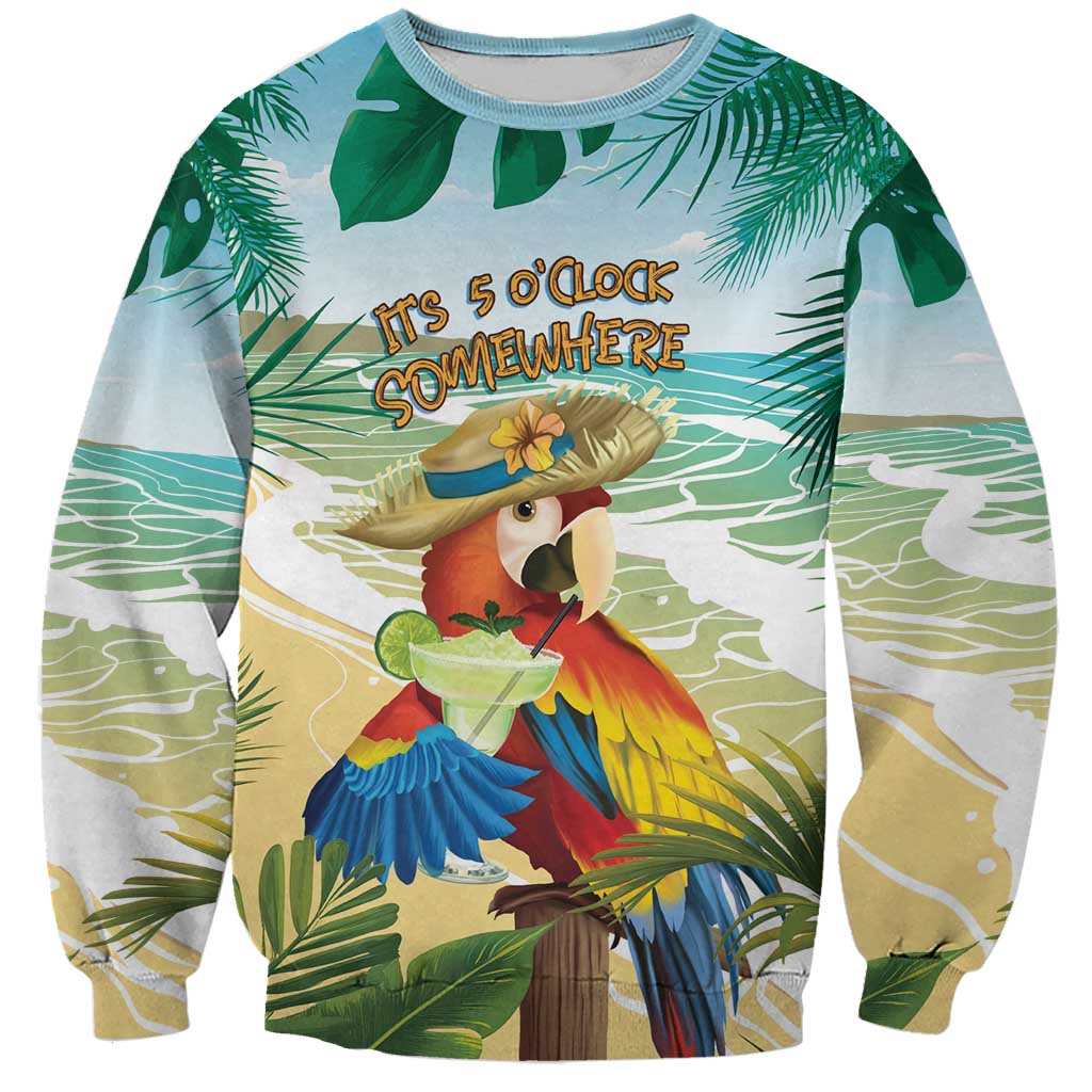 Aloha Hawaii It's 5 o'clock Somewhere Sweatshirt - Polynesian Pride