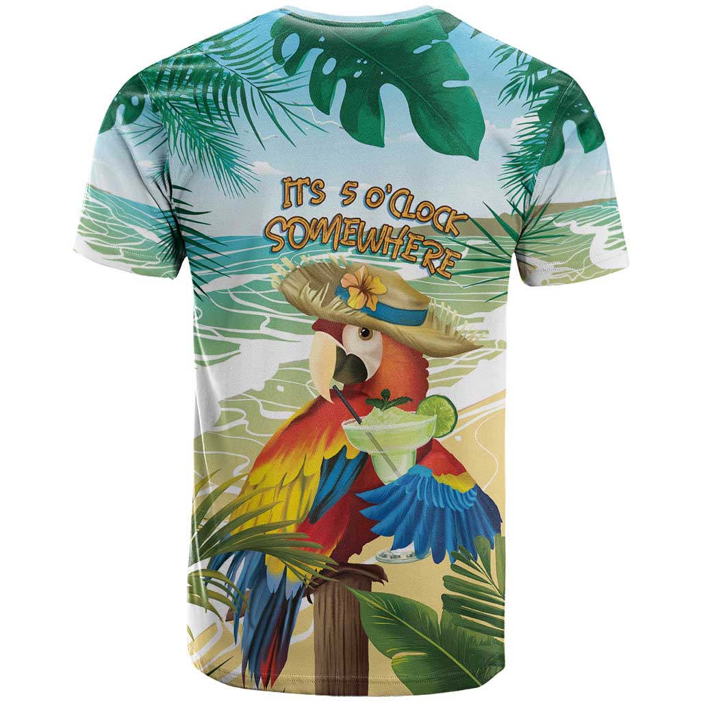 Aloha Hawaii It's 5 o'clock Somewhere T Shirt - Polynesian Pride