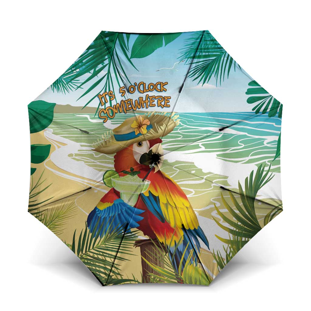 Aloha Hawaii It's 5 o'clock Somewhere Umbrella - Polynesian Pride