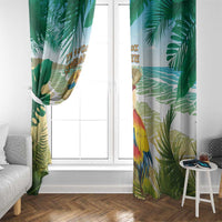 Aloha Hawaii It's 5 o'clock Somewhere Window Curtain LT7 - Polynesian Pride