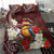 Felis Pasgua Guam Bedding Set Christmas Sihek Kingfisher with Guasali