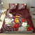 Felis Pasgua Guam Bedding Set Christmas Sihek Kingfisher with Guasali