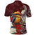 Felis Pasgua Guam Polo Shirt Christmas Sihek Kingfisher with Guasali