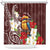 Felis Pasgua Guam Shower Curtain Christmas Sihek Kingfisher with Guasali