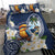 Hafa Adai Guam Bedding Set Sihek Guam Kingfisher with Guasali