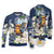 Hafa Adai Guam Ugly Christmas Sweater Sihek Guam Kingfisher with Guasali