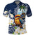 Hafa Adai Guam Polo Shirt Sihek Guam Kingfisher with Guasali