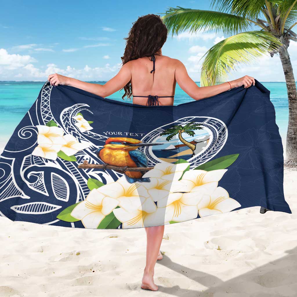 Hafa Adai Guam Sarong Sihek Guam Kingfisher with Guasali