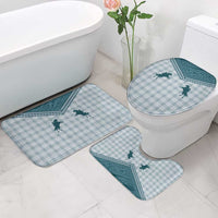 Aloha Hawaii Cowboys Paniolo Bathroom Set Teal Palaka - Polynesian Pride