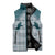 Aloha Hawaii Cowboys Paniolo Sleeveless Puffer Jacket Teal Palaka - Polynesian Pride