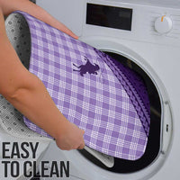 Aloha Hawaii Cowboys Paniolo Bathroom Set Violet Palaka - Polynesian Pride