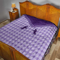 Aloha Hawaii Cowboys Paniolo Quilt Violet Palaka - Polynesian Pride
