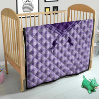 Aloha Hawaii Cowboys Paniolo Quilt Violet Palaka - Polynesian Pride