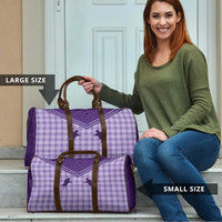 Aloha Hawaii Cowboys Paniolo Travel Bag Violet Palaka - Polynesian Pride