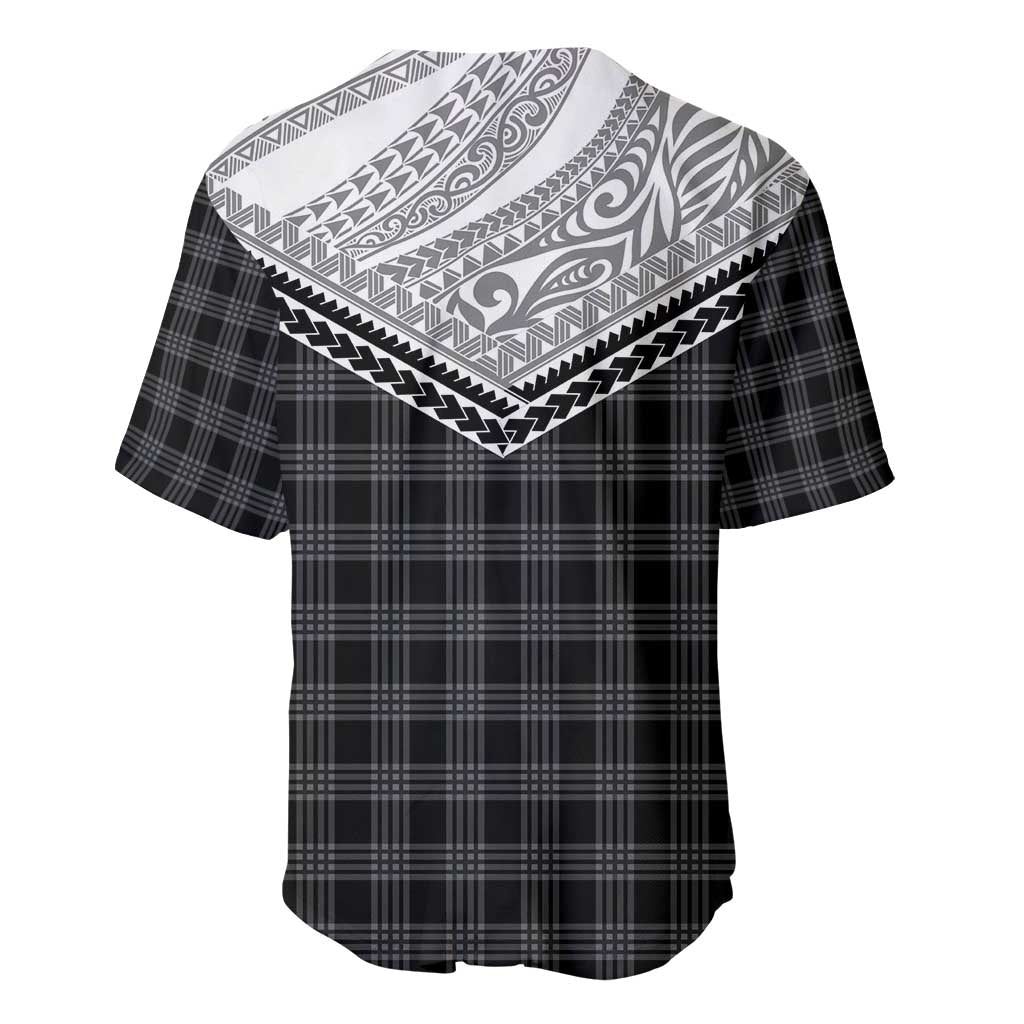 Aloha Hawaii Cowboys Paniolo Baseball Jersey Black Palaka LT7 - Polynesian Pride