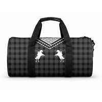 Aloha Hawaii Cowboys Paniolo Duffle Bag Black Palaka
