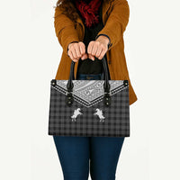 Aloha Hawaii Cowboys Paniolo Leather Bag Black Palaka - Polynesian Pride