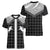 Aloha Hawaii Cowboys Paniolo Women V-Neck T-Shirt Black Palaka - Polynesian Pride