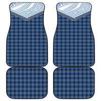 Aloha Hawaii Cowboys Paniolo Car Mats Navy Blue Palaka - Polynesian Pride