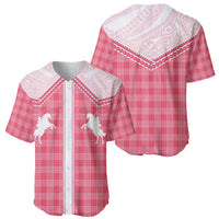 Aloha Hawaii Cowboys Paniolo Baseball Jersey Rose Palaka LT7 - Polynesian Pride