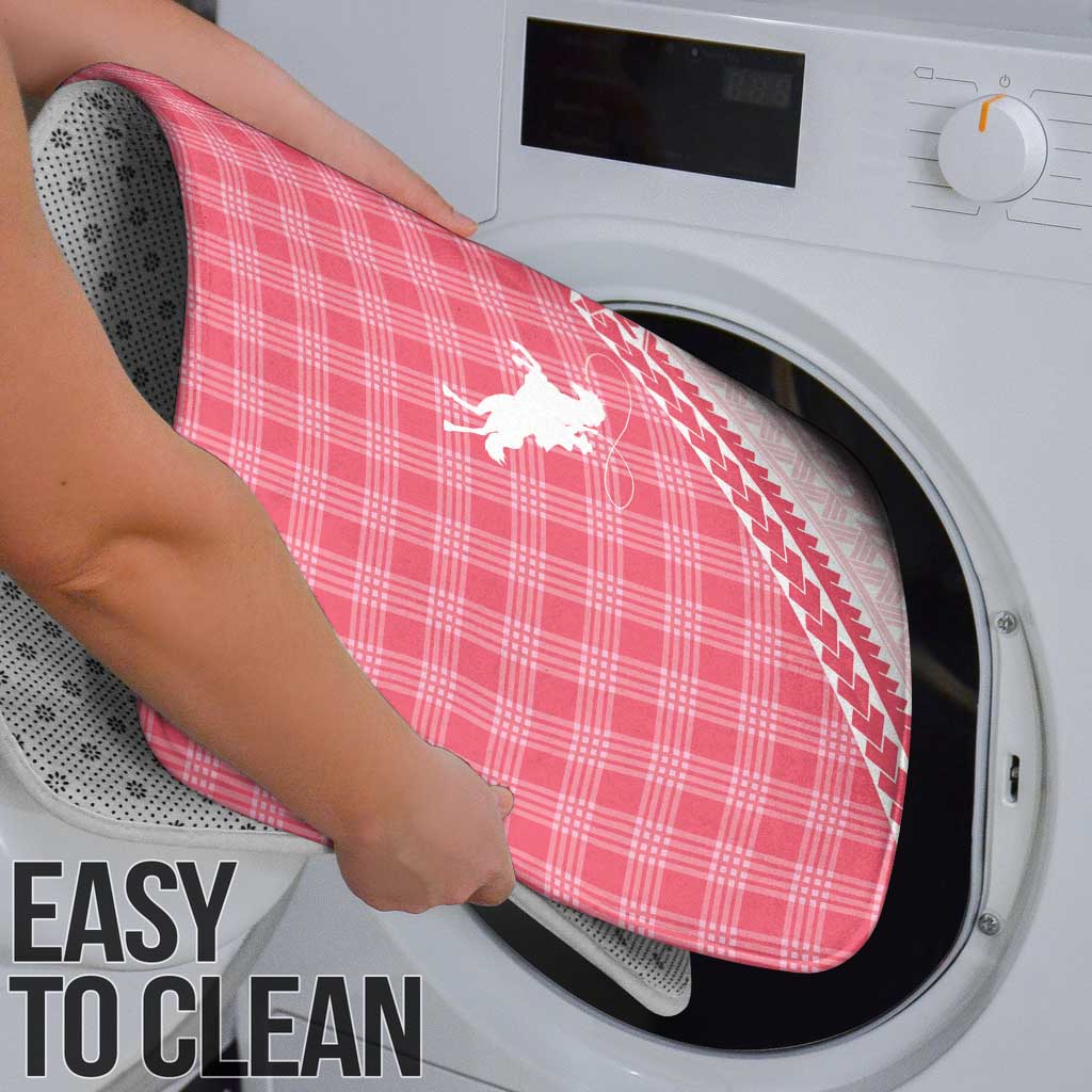 Aloha Hawaii Cowboys Paniolo Bathroom Set Rose Palaka - Polynesian Pride