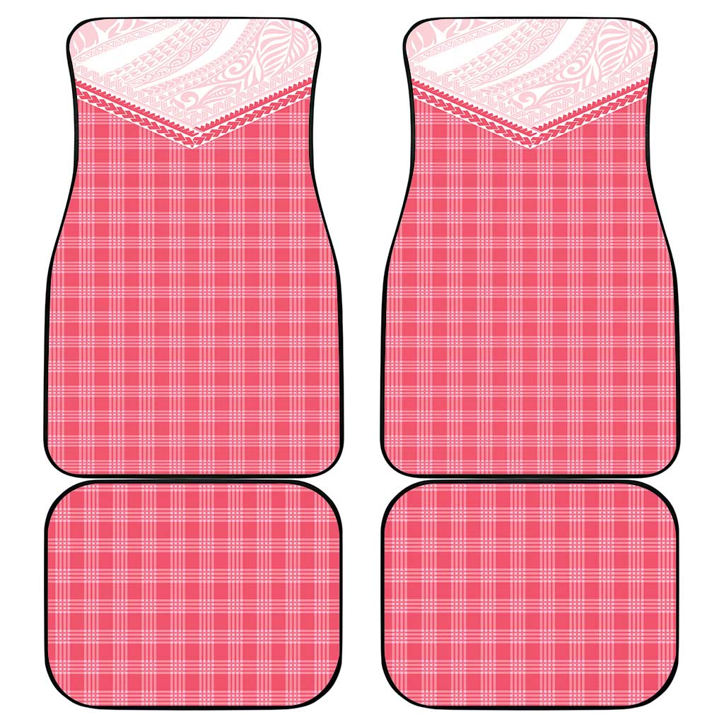 Aloha Hawaii Cowboys Paniolo Car Mats Rose Palaka - Polynesian Pride