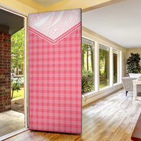 Aloha Hawaii Cowboys Paniolo Door Cover Rose Palaka - Polynesian Pride