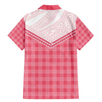 Aloha Hawaii Cowboys Paniolo Family Matching Mermaid Dress and Hawaiian Shirt Rose Palaka - Polynesian Pride