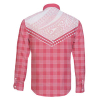 Aloha Hawaii Cowboys Paniolo Family Matching Short Sleeve Bodycon Dress and Hawaiian Shirt Rose Palaka - Polynesian Pride