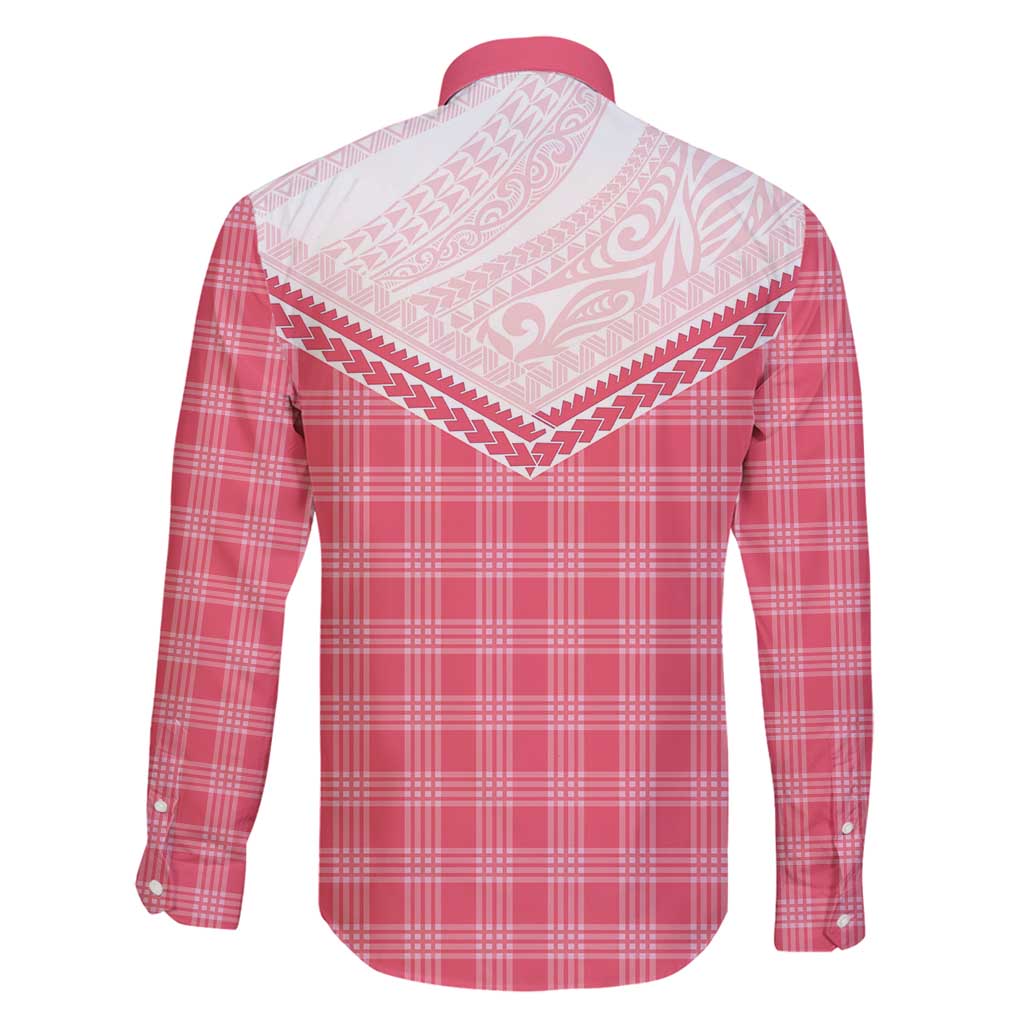 Aloha Hawaii Cowboys Paniolo Family Matching Tank Maxi Dress and Hawaiian Shirt Rose Palaka - Polynesian Pride