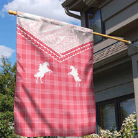 Aloha Hawaii Cowboys Paniolo Garden Flag Rose Palaka - Polynesian Pride