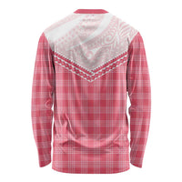 Aloha Hawaii Cowboys Paniolo Long Sleeve Shirt Rose Palaka - Polynesian Pride