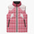 Aloha Hawaii Cowboys Paniolo Sleeveless Puffer Jacket Rose Palaka - Polynesian Pride