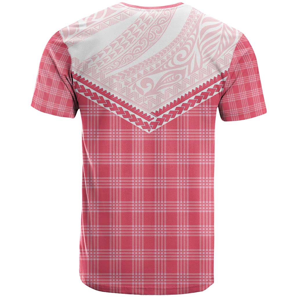 Aloha Hawaii Cowboys Paniolo T Shirt Rose Palaka - Polynesian Pride