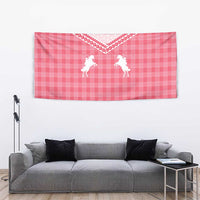 Aloha Hawaii Cowboys Paniolo Tapestry Rose Palaka - Polynesian Pride