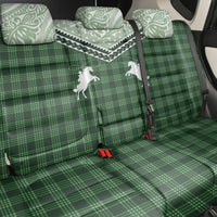 Aloha Hawaii Cowboys Paniolo Back Car Seat Cover Forest Green Palaka - Polynesian Pride