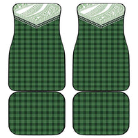 Aloha Hawaii Cowboys Paniolo Car Mats Forest Green Palaka - Polynesian Pride