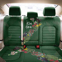 Kia Ora New Zealand Floral Back Car Seat Cover Sage Green - Polynesian Pride