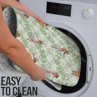 Mint Palaka Hula Girls Seamless Hawaii Aloha Bathroom Set - Polynesian Pride