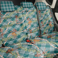 Teal Palaka Hula Girls Seamless Hawaii Aloha Back Car Seat Cover - Polynesian Pride