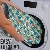 Teal Palaka Hula Girls Seamless Hawaii Aloha Bathroom Set - Polynesian Pride