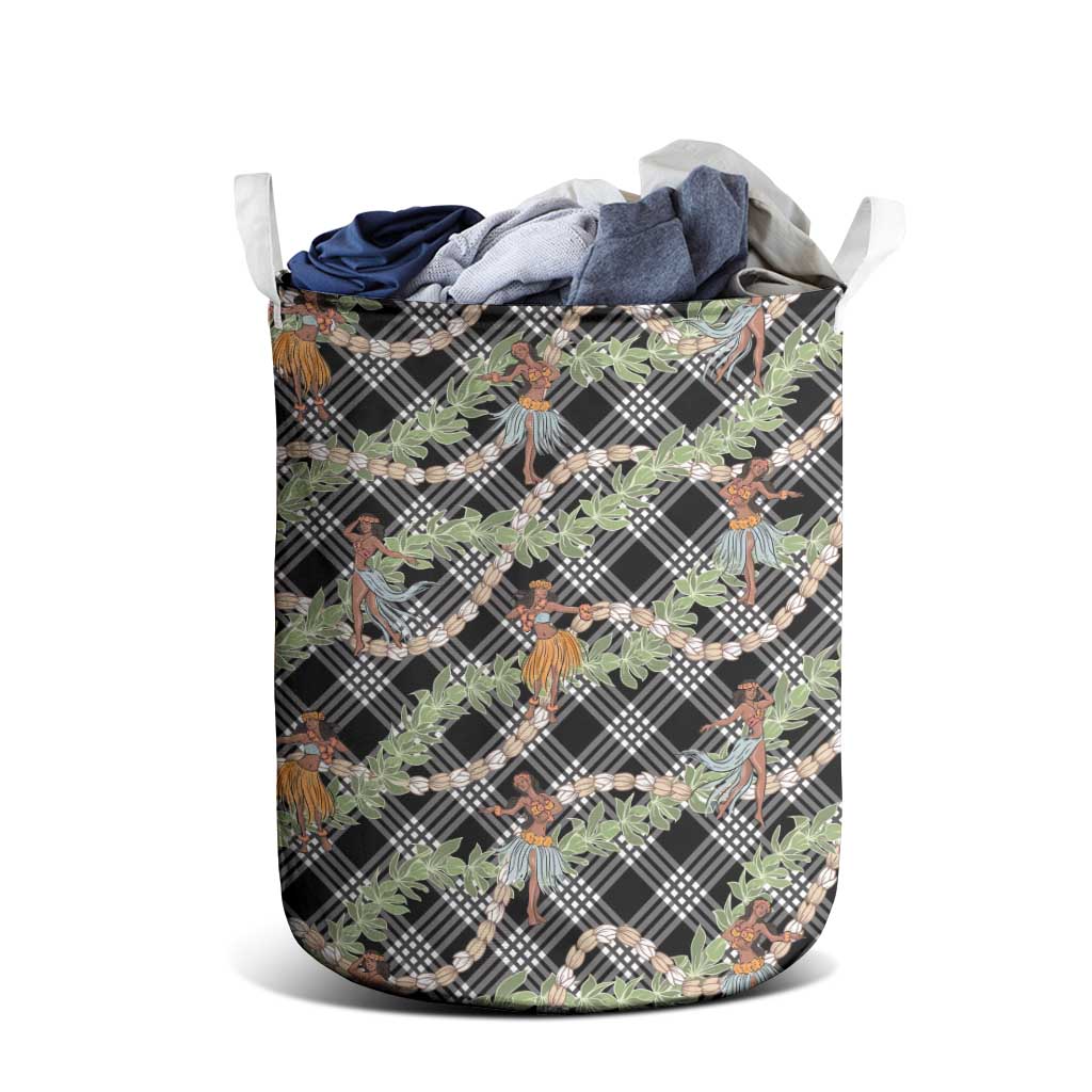 Sable Palaka Hula Girls Seamless Hawaii Aloha Laundry Basket LT7 - Polynesian Pride
