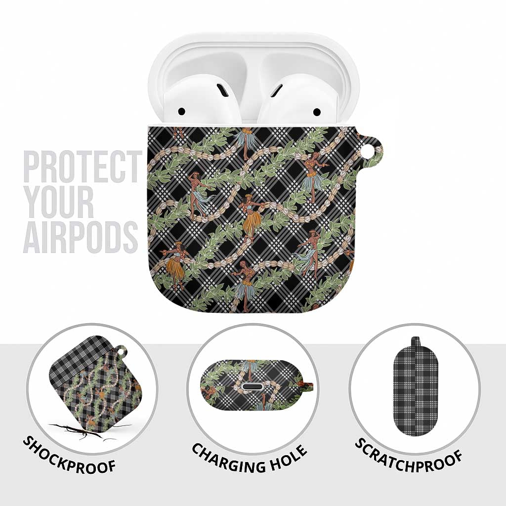 Sable Palaka Hula Girls Seamless Hawaii Aloha AirPods Case LT7 - Polynesian Pride