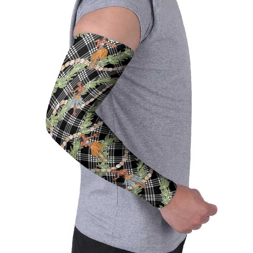 Sable Palaka Hula Girls Seamless Hawaii Aloha Arm Sleeves LT7 - Polynesian Pride