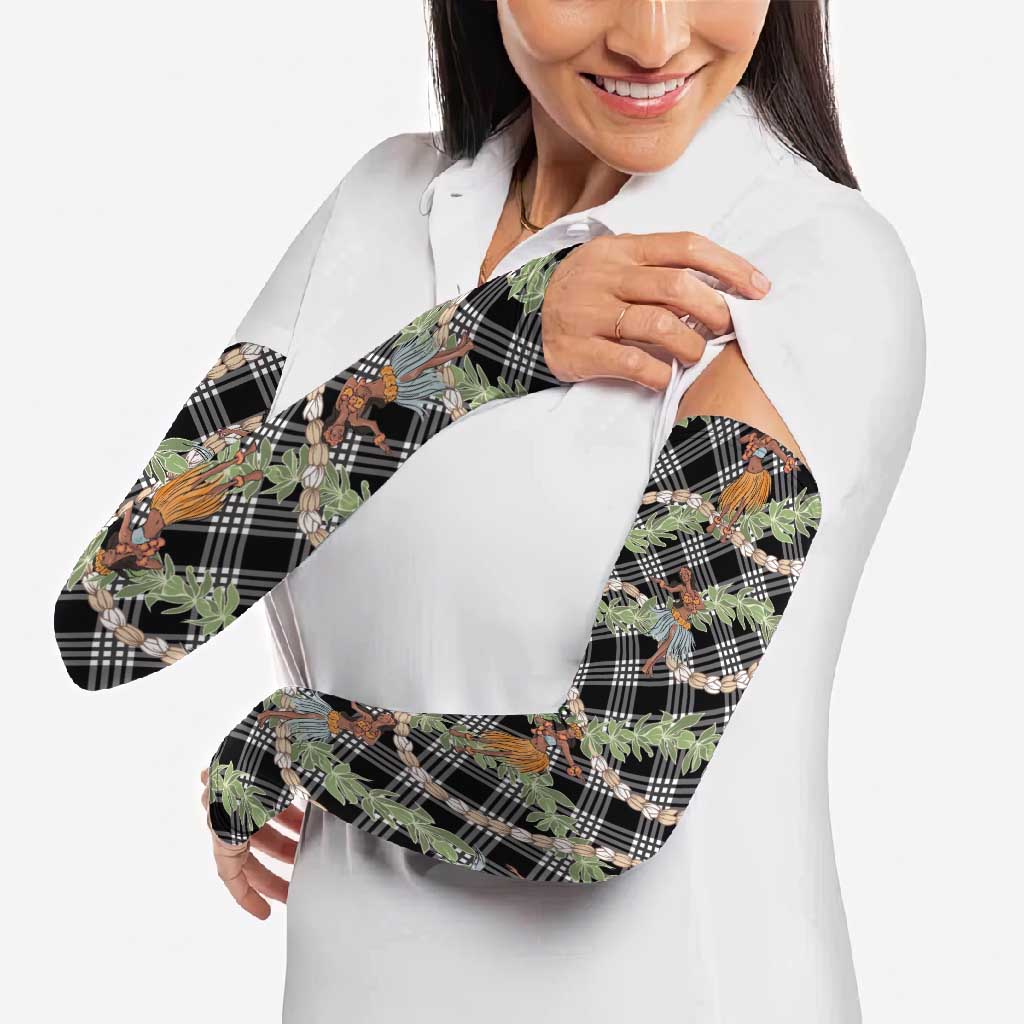 Sable Palaka Hula Girls Seamless Hawaii Aloha Arm Sleeves LT7 - Polynesian Pride