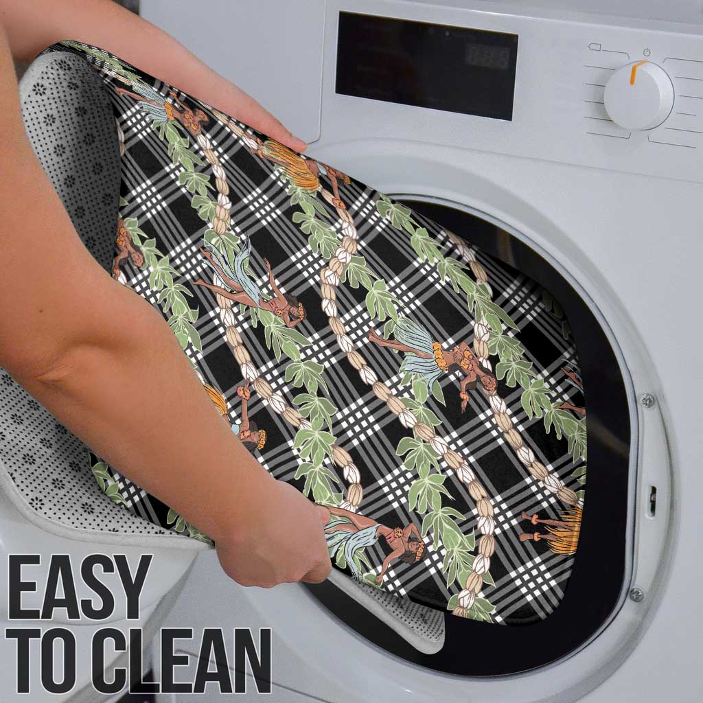 Sable Palaka Hula Girls Seamless Hawaii Aloha Bathroom Set - Polynesian Pride